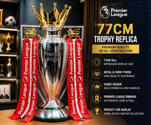 Premier league football trophy - football,