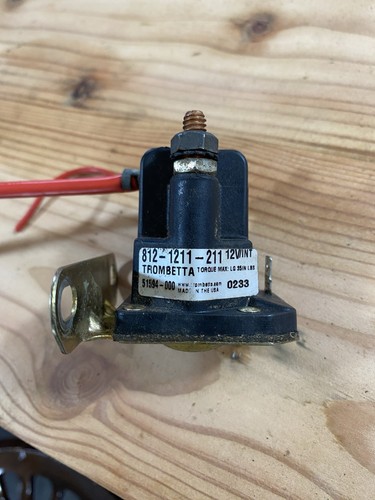 Trombetta starter solenoid