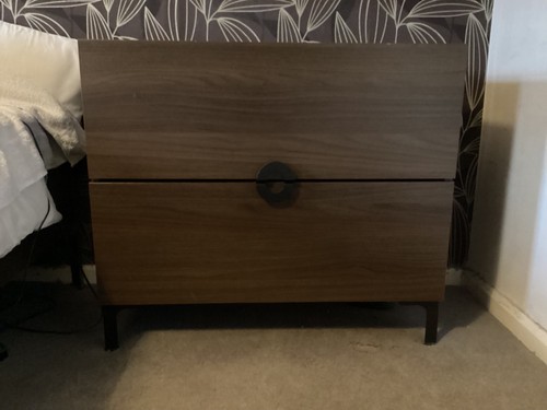 Ikea black brown bedroom - black/brown,