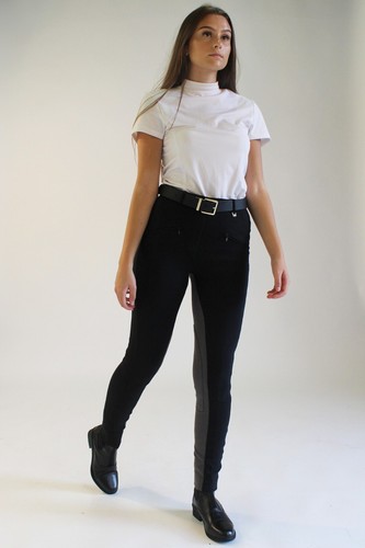 Ladies two tone jodhpurs - two,