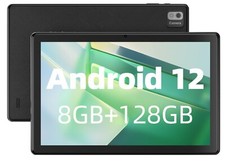 SGIN 10.1 Inch Tablet Android 12 8GB RAM 128GB ROM Octa-Core 2.0Ghz 5MP+8MP UK