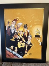 TODD WHITE "Grammys" Signed Canvas. Artist Proof 4/7
