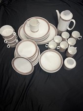 Thomas Germany 37 Piece Medallion Dinner Set Vintage Retro