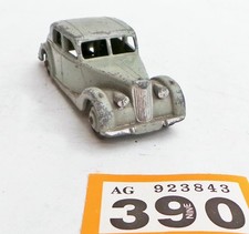 Vintage 1950s Dinky Toy car 40A Riley Saloon grey  390