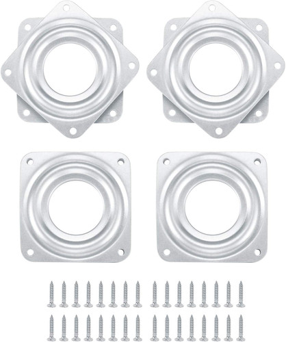 4pcs square rotating - 4pcs, lazy