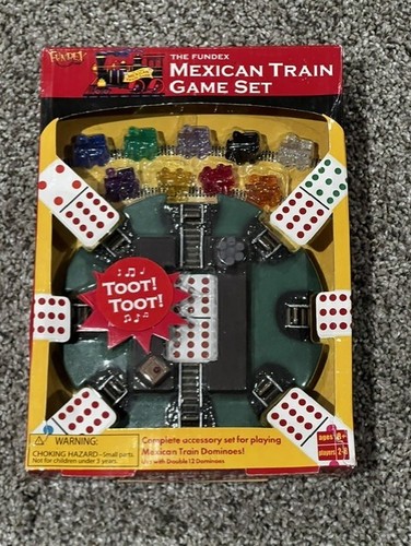 Mexican train game set - train,