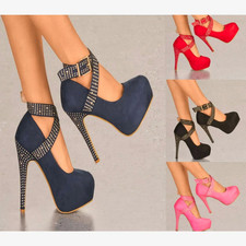 WOMEN SUEDE PLATFORM HIGH