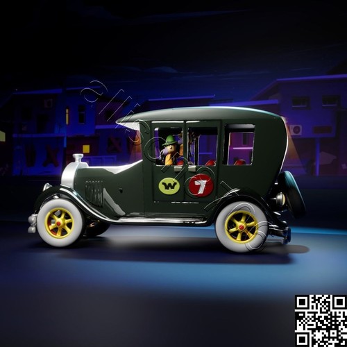 Wacky races bullet proof bomb - bullet,