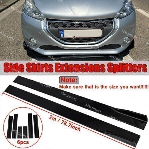 New side skirts lips splitter - side,