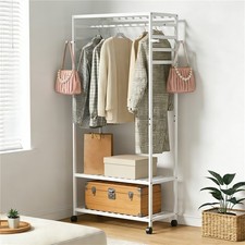 Mobile Coat Garment Rack