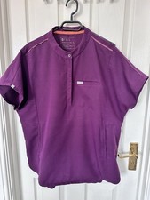 Figs Women Purple Scrub Set  XXL