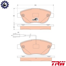 BRAKE PAD SET DISC BRAKE