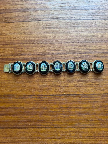 Italian micro mosaic silver - micro,