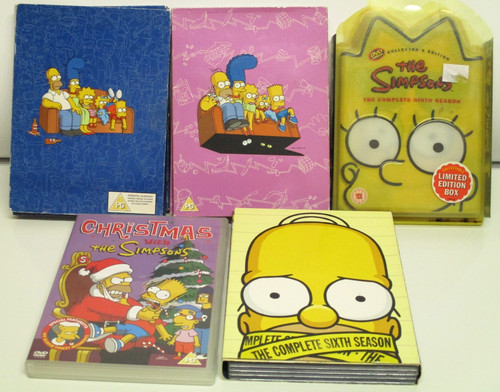 The simpsons dvd bundle - the,