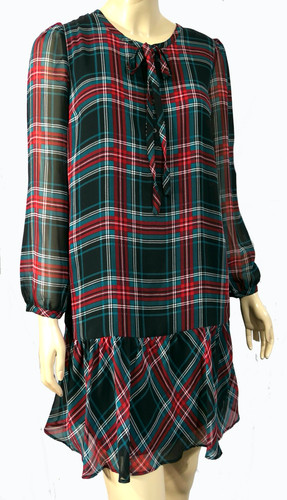 Nwot draper james ascot plaid - nwot,