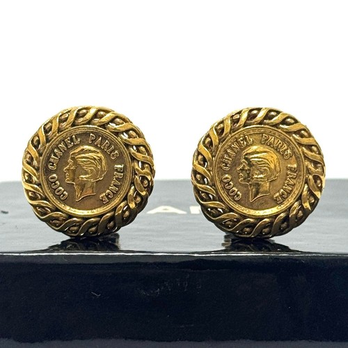 Chanel 96a round earrings - 96a,