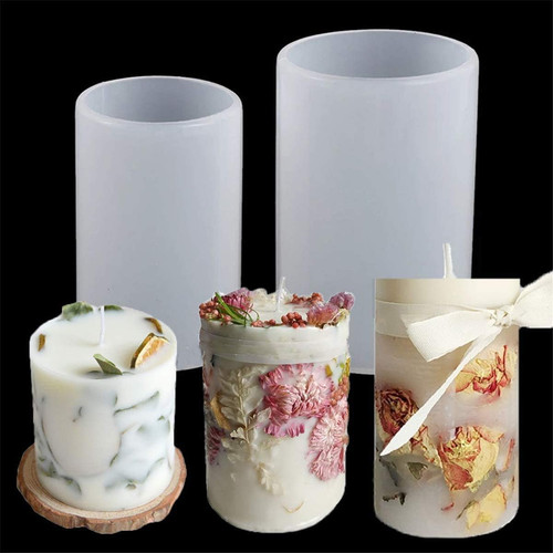 Pillar candle moulds - candle, for