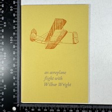 An Aeroplane Flight With Wilbur Wright CS Rolls Tabard Private Press Esher 1964