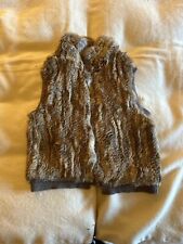 nicole farhi 100% Real Rabbit Fur Jacket