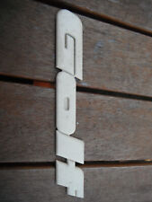 VW MK3 GOLF REAR SCRIPT BADGE EMBLER GENUINE CREAM 1h6853687ah VR6 GTI 16V TDI