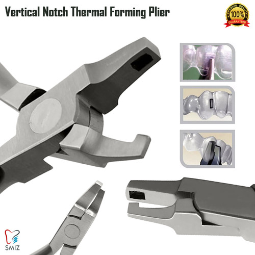 Dental vertical notch pliers - vertical,