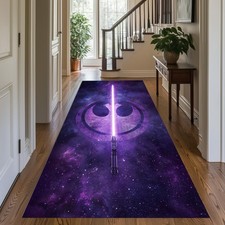 Purple Lightsaber Runner Rug