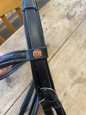 Beautiful Albion  Bridle  Full Size Drop Noseband  Black Ex Con