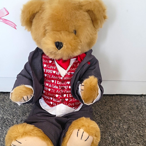Danbury mint teddy bear plush - danbury,