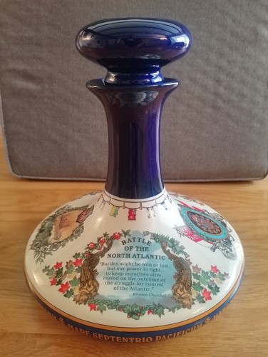 Pussers rum decanter - pussers, 1910-2010