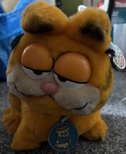 Vintage Garfield Plush Toy Dakin With Tags
