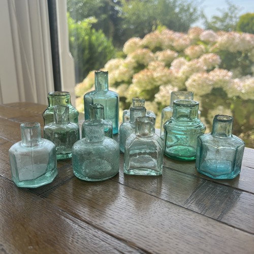 Old fashioned glass - glass, ink