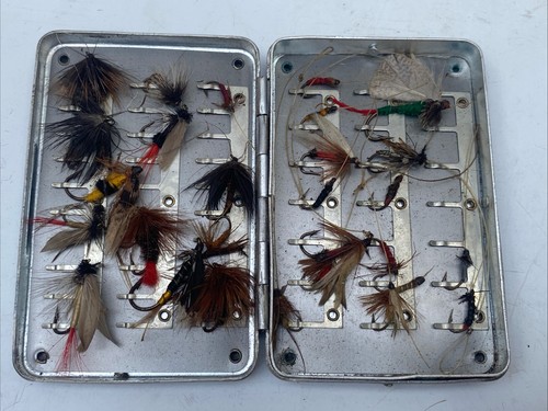 Vintage fishing flies samuel - fishing,
