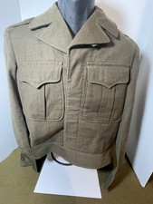WW2 US Army Ike Jacket 5th Army Pvt Rank Size 34R Dated 46 Mint Shape