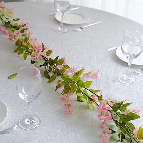 Pink artificial silk - ft,