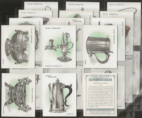 Wills full set old silver - set-,