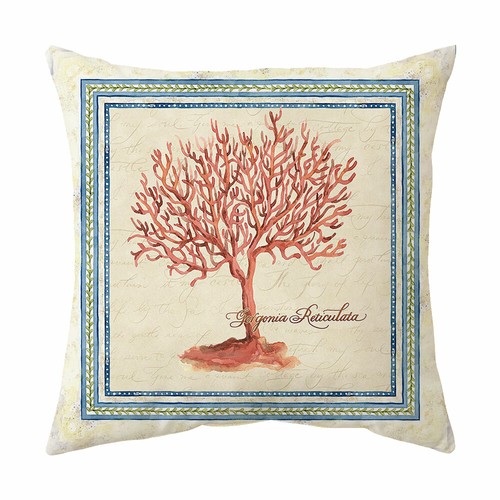 Coastal coral throw - coral,