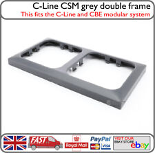 C-Line Double Frame Dark Grey Motorhome Campervan Fits CBE CL14.1 - EX DISPLAY
