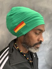 bright green Rasta Turban Rasta tam Turban Locsoc man turban blue Rasta hat
