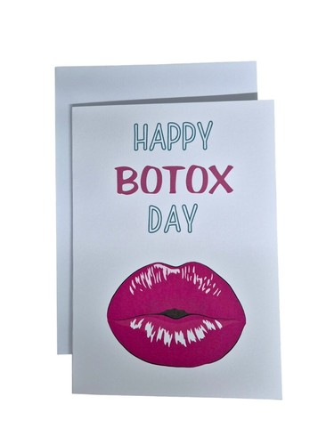 Funny greetings card happy - -,