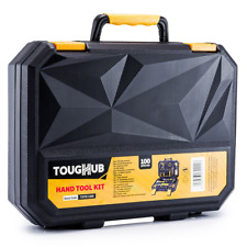 100 Pcs Professional Hand Tool Kit Household & Workshop Repair DIY Set With Case