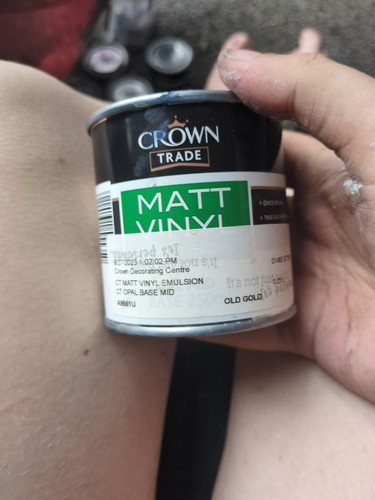 Paint tester pots - paint,