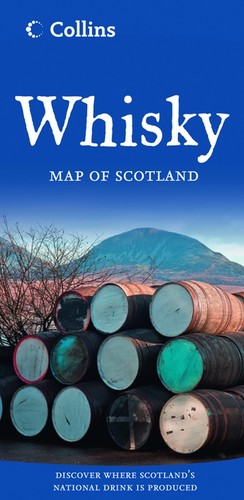 Whisky map scotland - of,