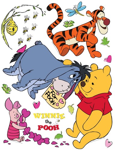 Disney winnie the pooh wall - disney,