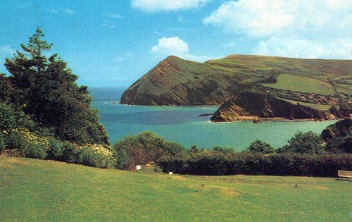 England postcard combe martin - postcard,