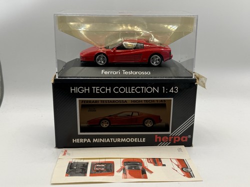 Herpa ferrari testarossa - ferrari,