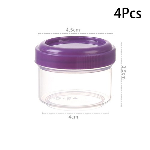 4pcs portable seasoning - seasoning, sauce
