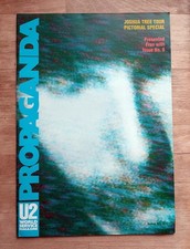 U2 Propaganda magazine Joshua Tree Tour Pictorial Special from 1988