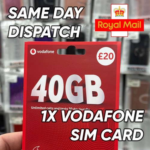 Vodafone sim card pay - sim,