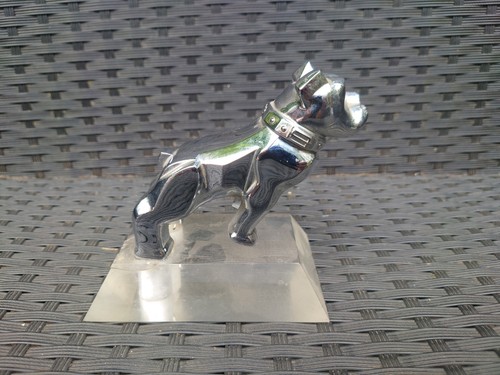 Old vintage chromed brass mack - old,