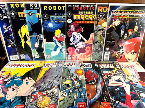 Tie comic lot robotech - lot,